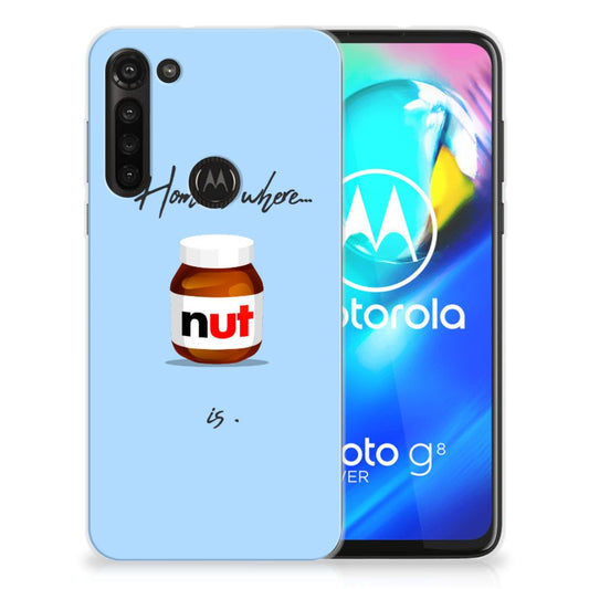 Motorola Moto G8 Power Siliconen Case Nut Home