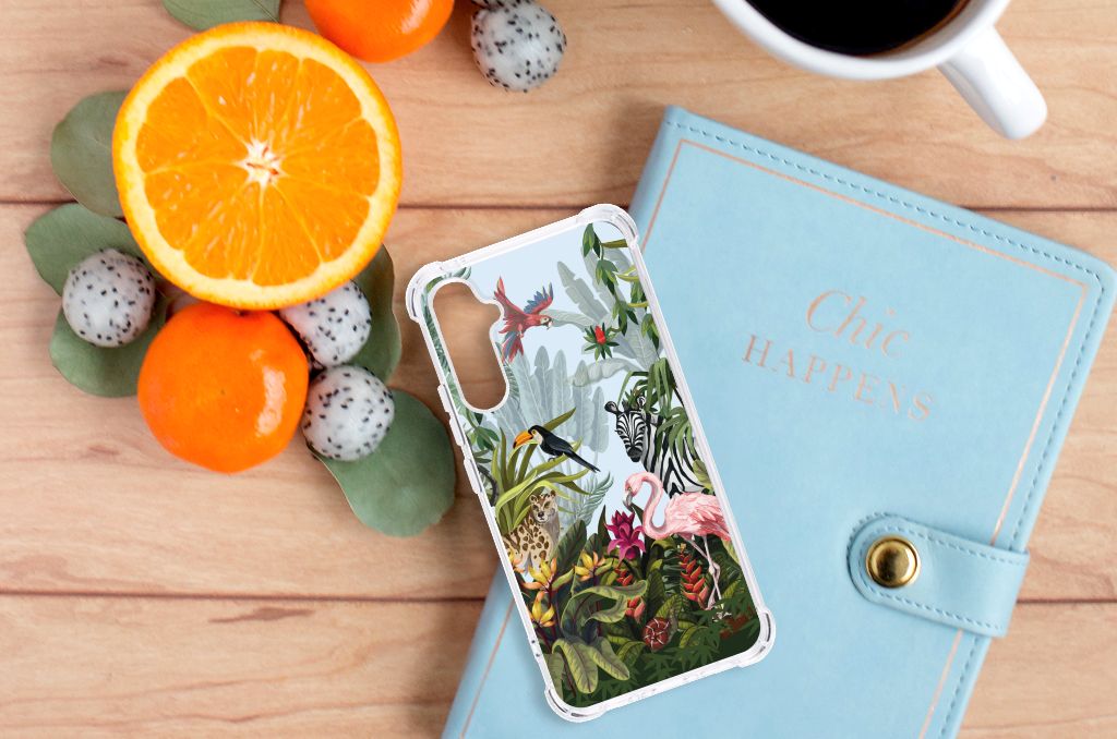 Case Anti-shock voor Samsung Galaxy A34 Jungle B2C Telecom