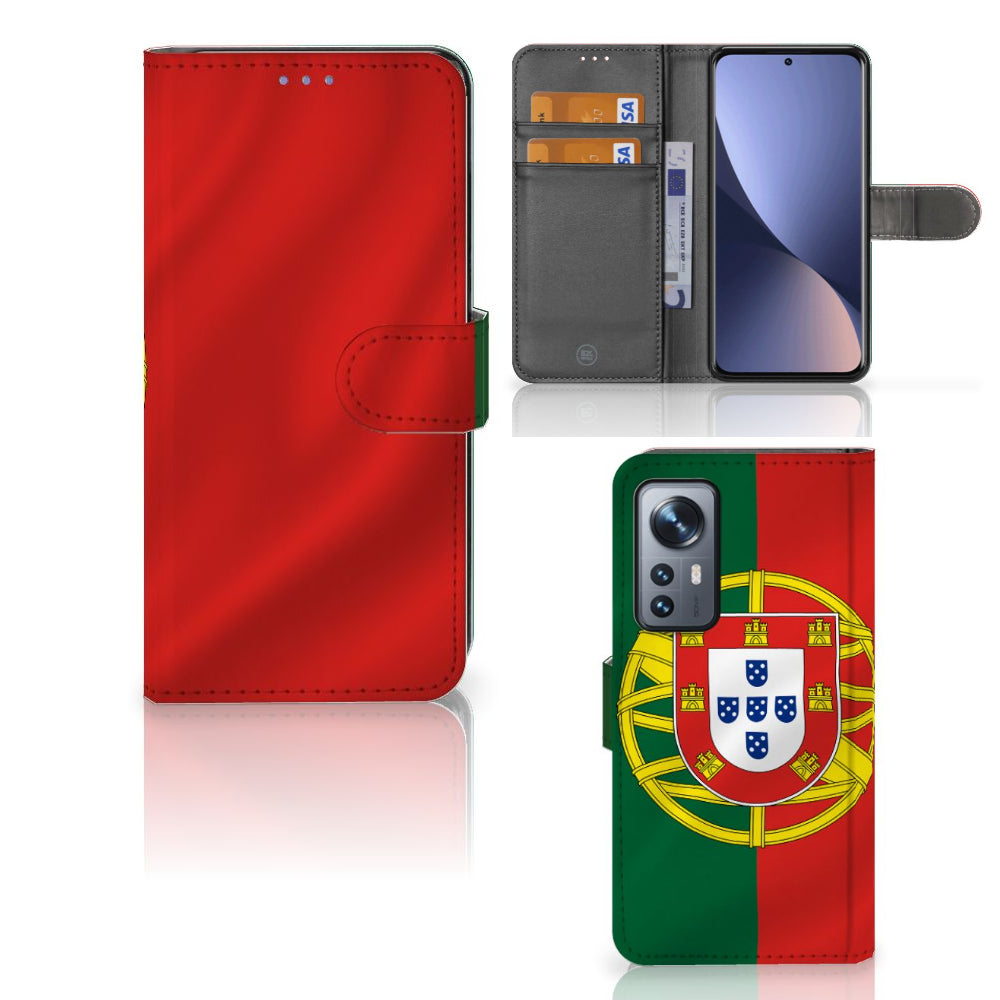 Xiaomi 12 | 12X Bookstyle Case Portugal