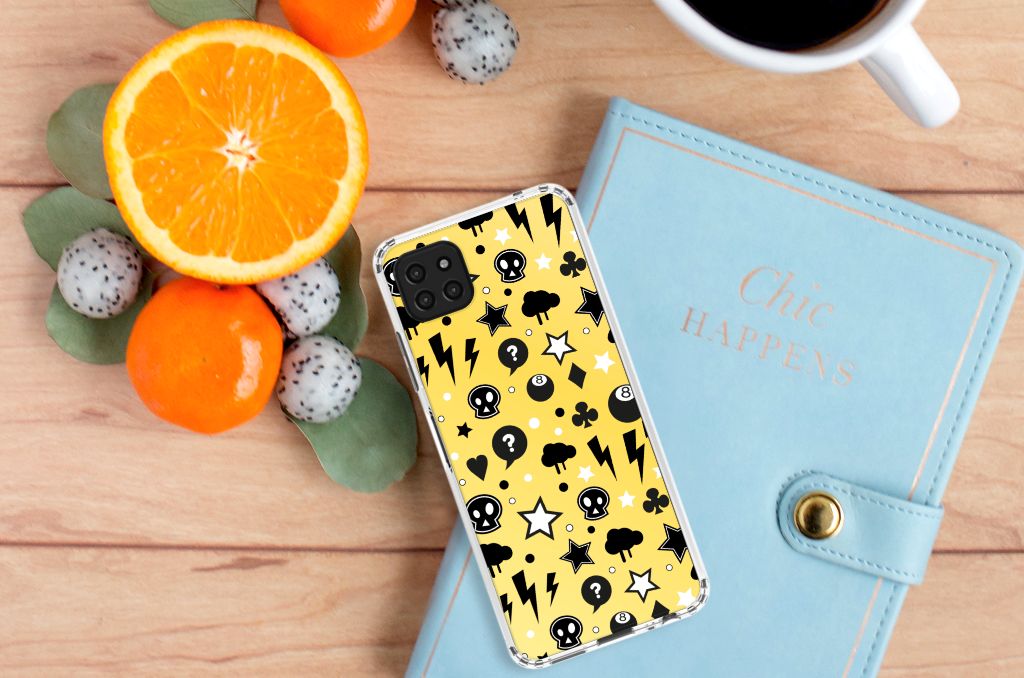 Extreme Case Samsung Galaxy A22 5G Punk Geel B2C Telecom