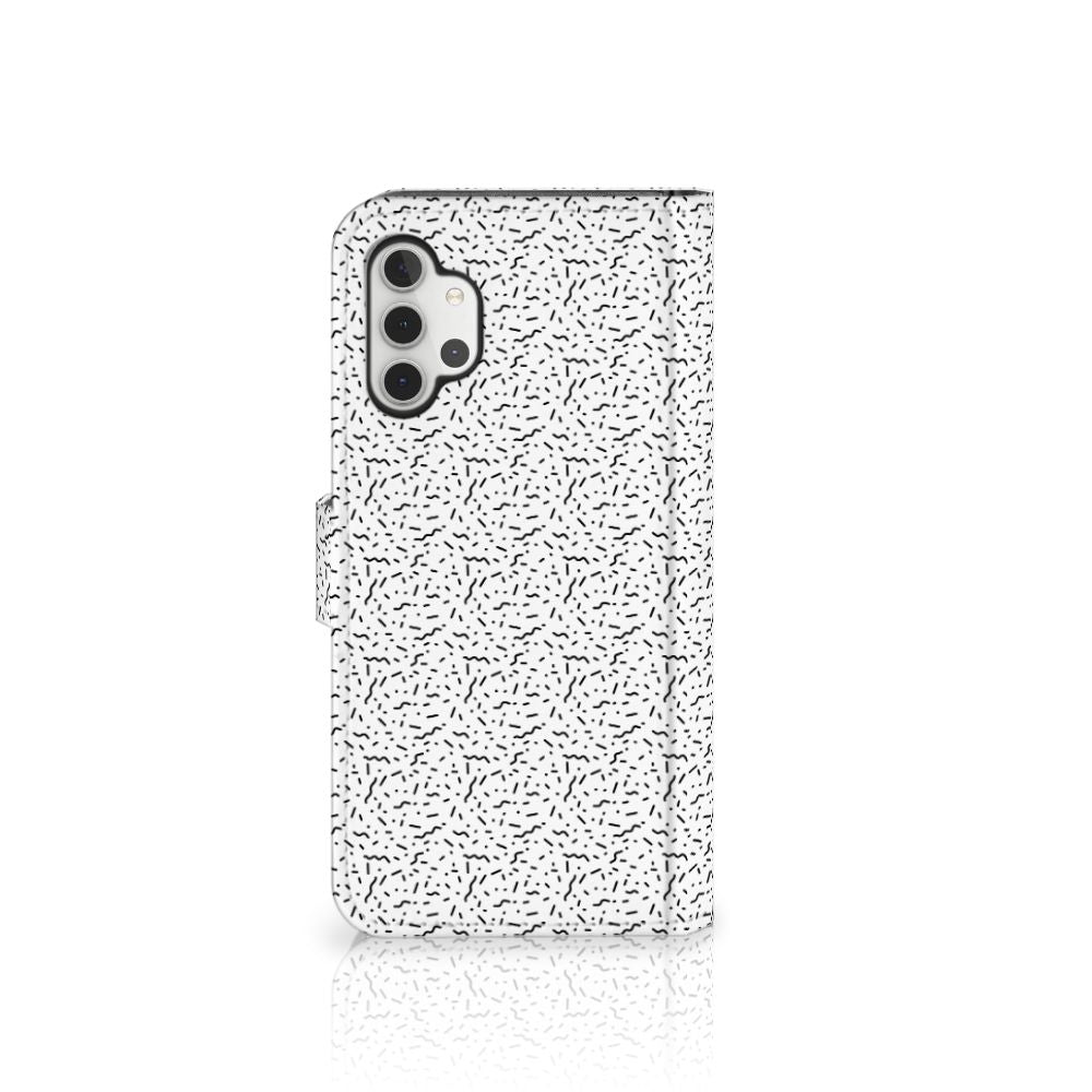 Samsung Galaxy A32 4G Telefoon Hoesje Stripes Dots