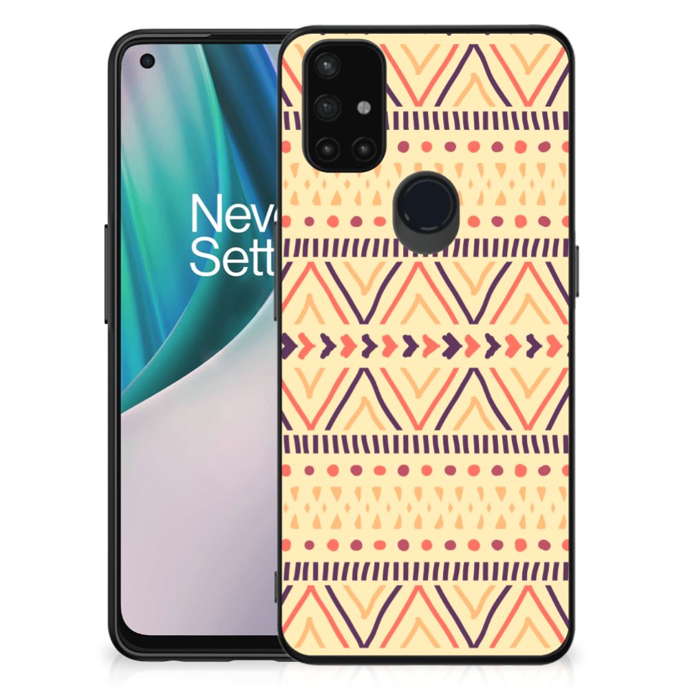 OnePlus Nord N10 5G Back Case Aztec Yellow