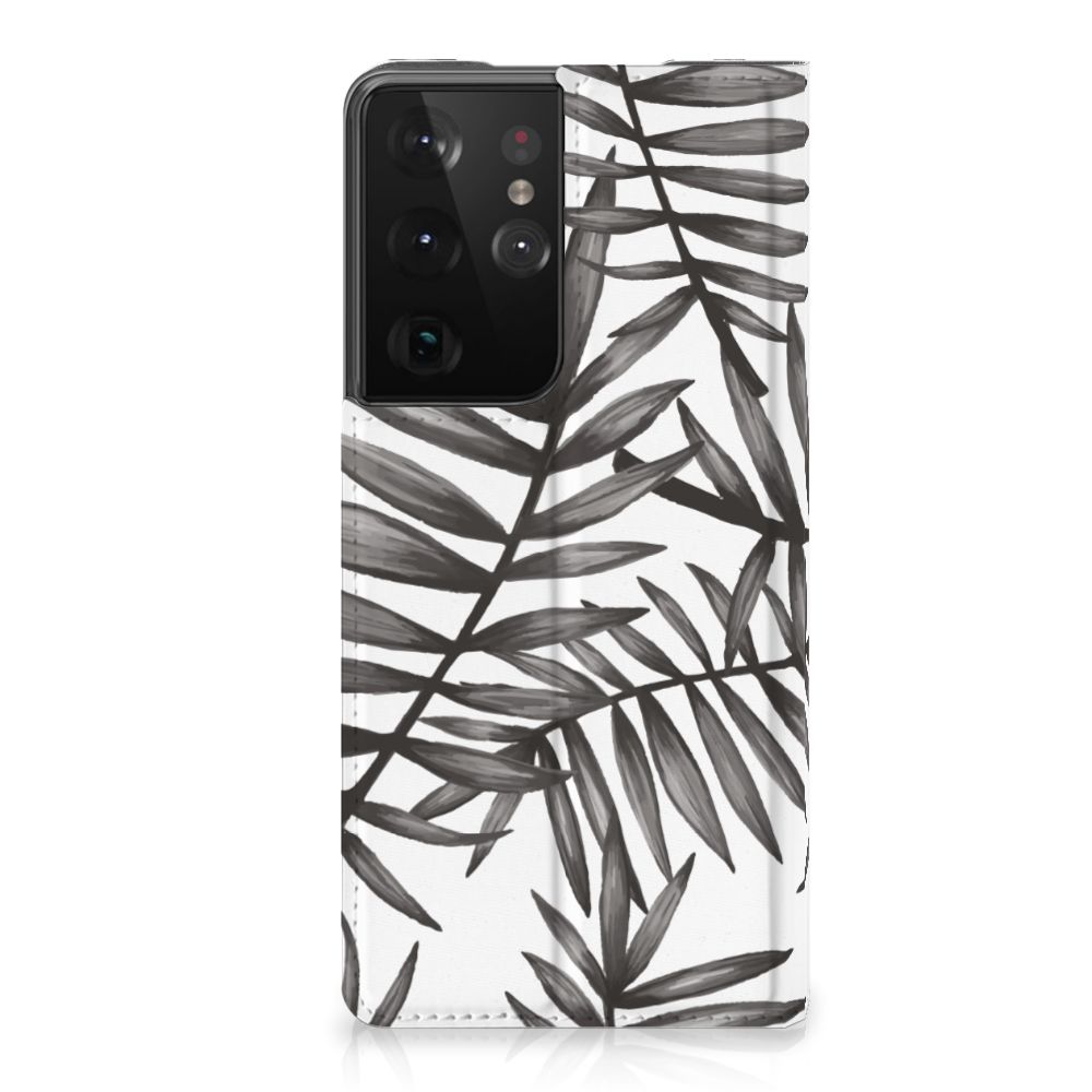 Samsung Galaxy S21 Ultra Smart Cover Leaves Grey - B2C Telecom
