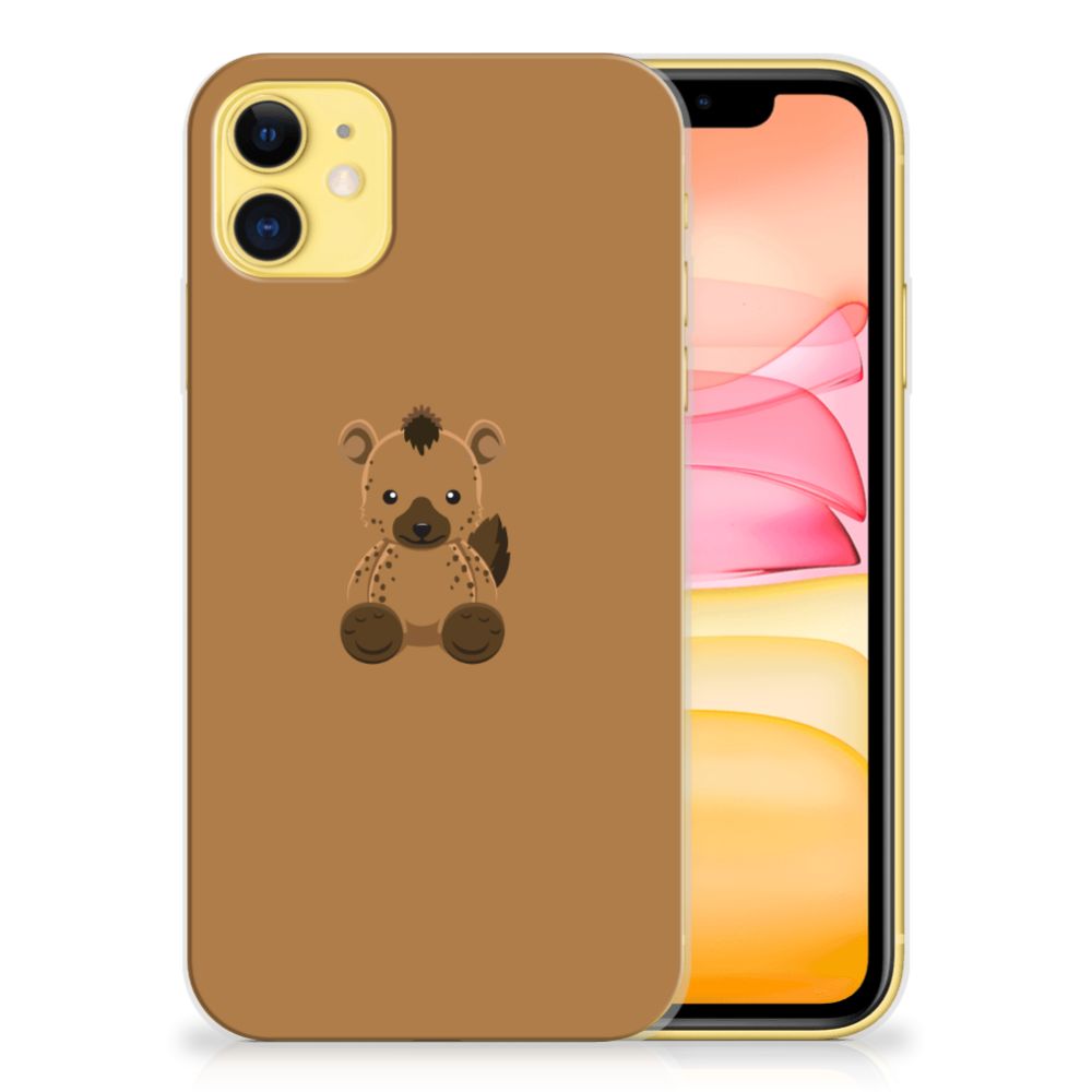 Apple iPhone 11 Telefoonhoesje met Naam Baby Hyena