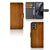 Motorola Edge 30 Neo Book Style Case Donker Hout