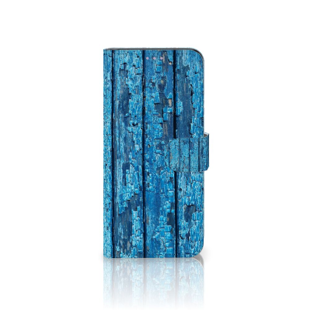 OnePlus Nord CE 5G Book Style Case Wood Blue