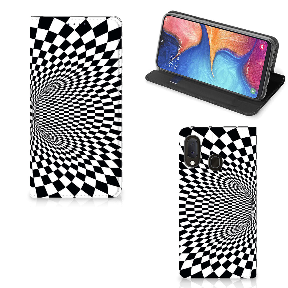 Samsung Galaxy A20e Stand Case Illusie