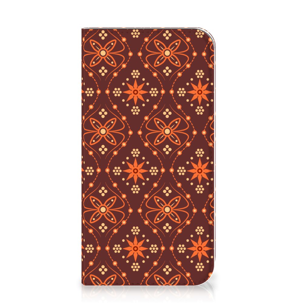 Apple iPhone 11 Pro Hoesje met Magneet Batik Brown