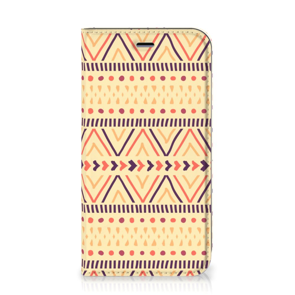 Apple iPhone 11 Hoesje met Magneet Aztec Yellow