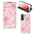 Samsung Galaxy S21 Smart Cover Pink Flowers - B2C Telecom