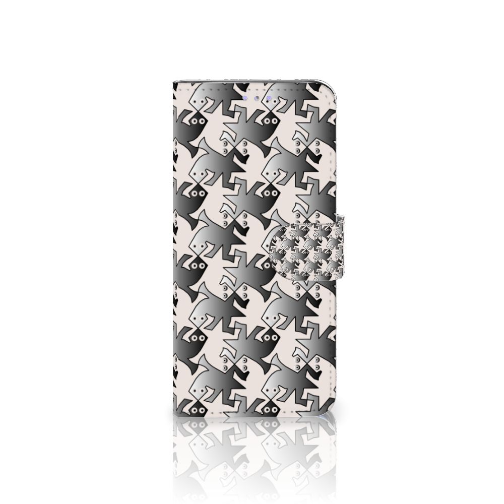 Samsung Galaxy S20 Telefoonhoesje met Pasjes Salamander Grey