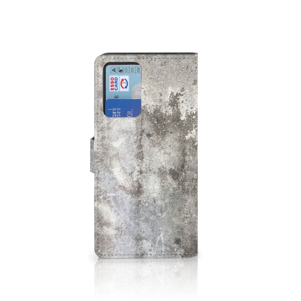 Xiaomi Redmi Note 10 Pro Bookcase Beton Print
