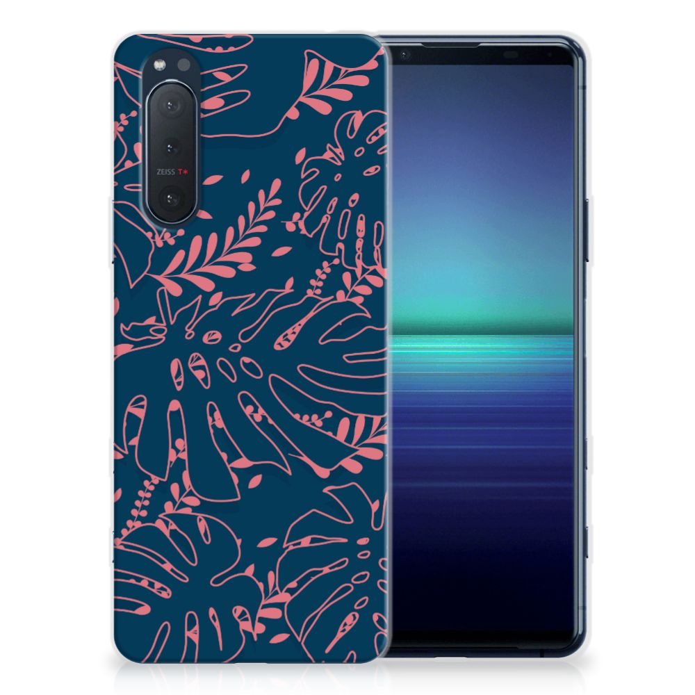 Sony Xperia 5II TPU Case Palm Leaves