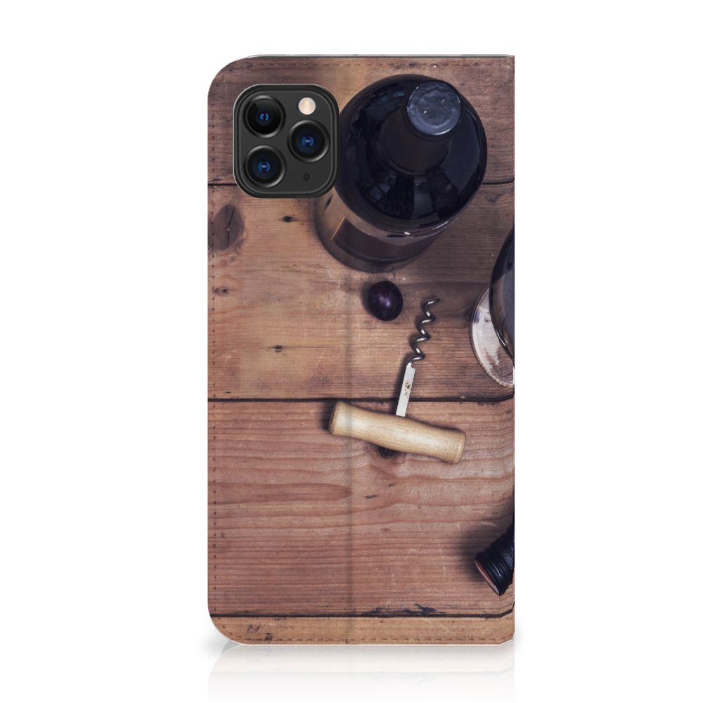 Apple iPhone 11 Pro Max Flip Style Cover Wijn