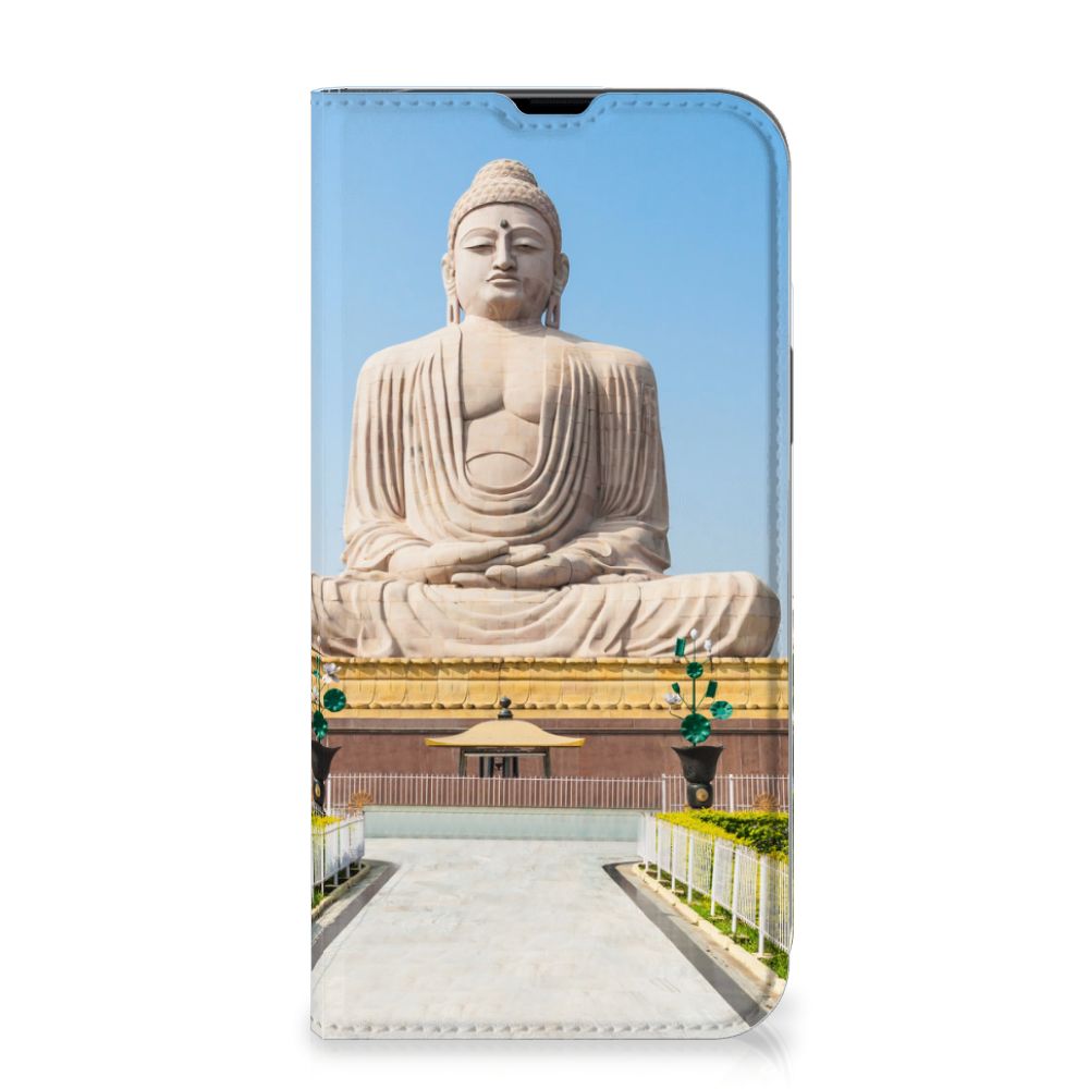 iPhone 13 Pro Max Book Cover Boeddha - B2C Telecom