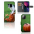 iPhone 13 Mini Telefoonhoesje met Pasjes Kitten