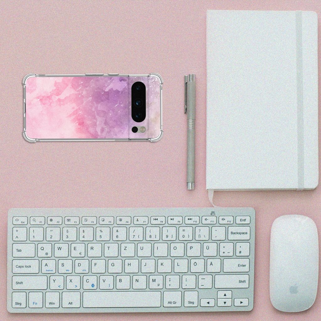 Back Cover Google Pixel 8 Pro Pink Purple Paint B2C Telecom