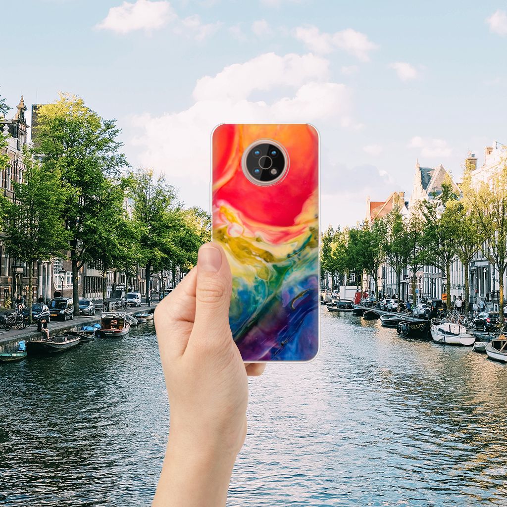 Hoesje maken Nokia G50 Watercolor Dark