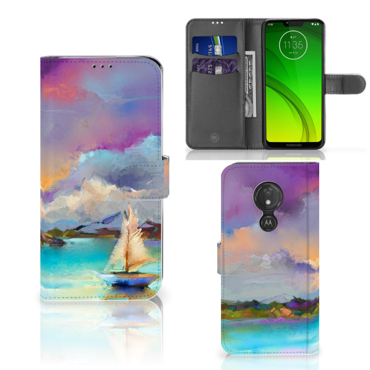 Hoesje Motorola Moto G7 Power Boat