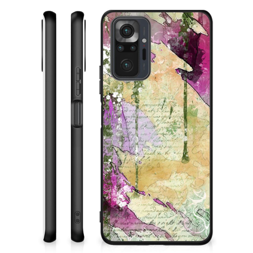 Kleurrijke Telefoonhoesje Xiaomi Redmi Note 10 Pro Letter Painting B2C Telecom
