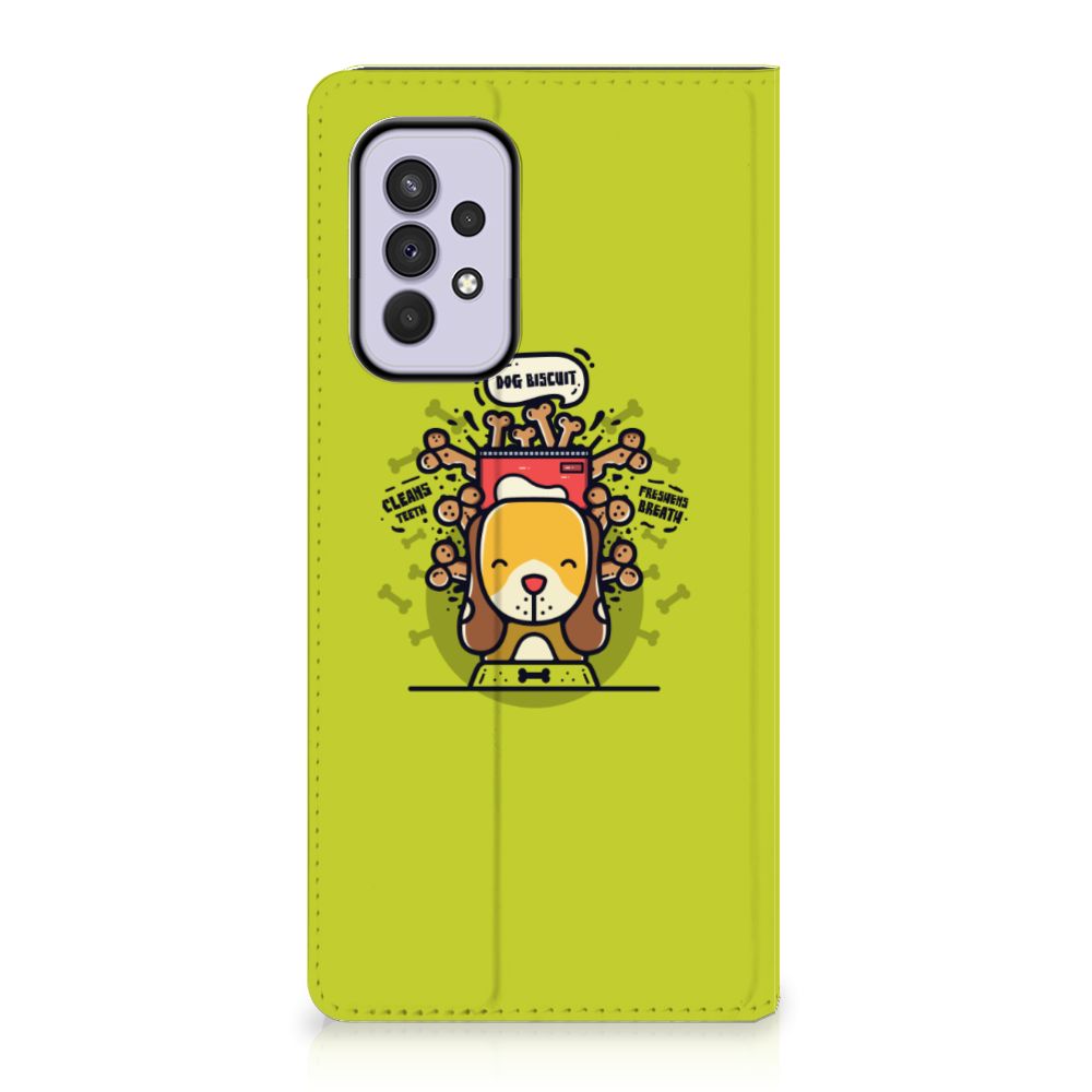 Samsung Galaxy A33 5G Magnet Case Doggy Biscuit - B2C Telecom