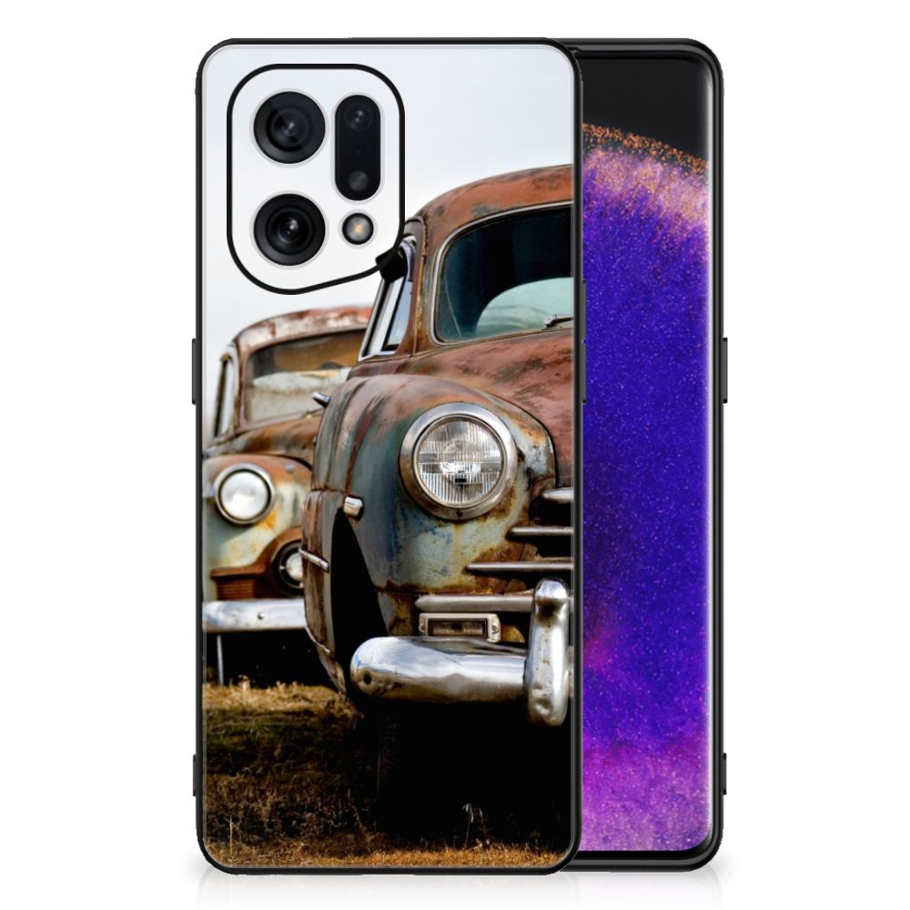 OPPO Find X5 Silicone Back Case Vintage Auto B2C Telecom