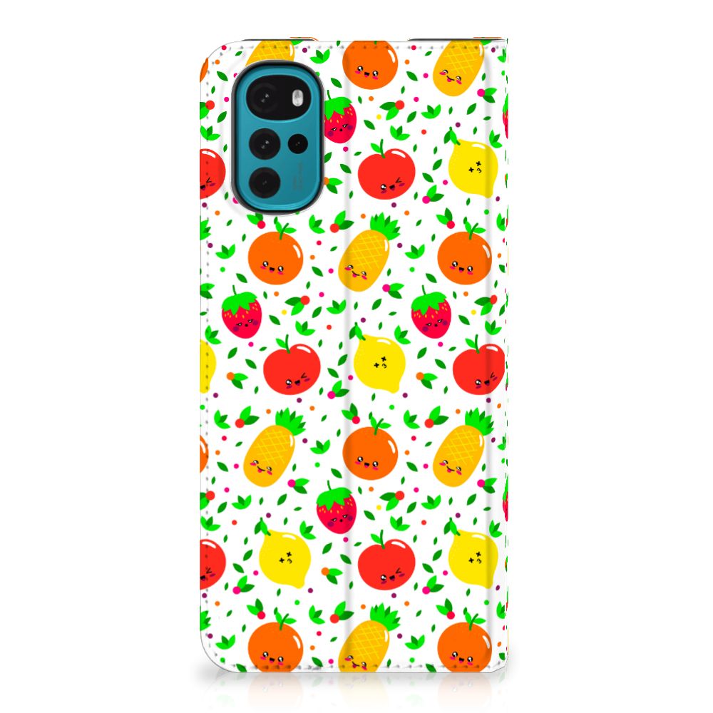 Motorola Moto G22 Flip Style Cover Fruits - B2C Telecom