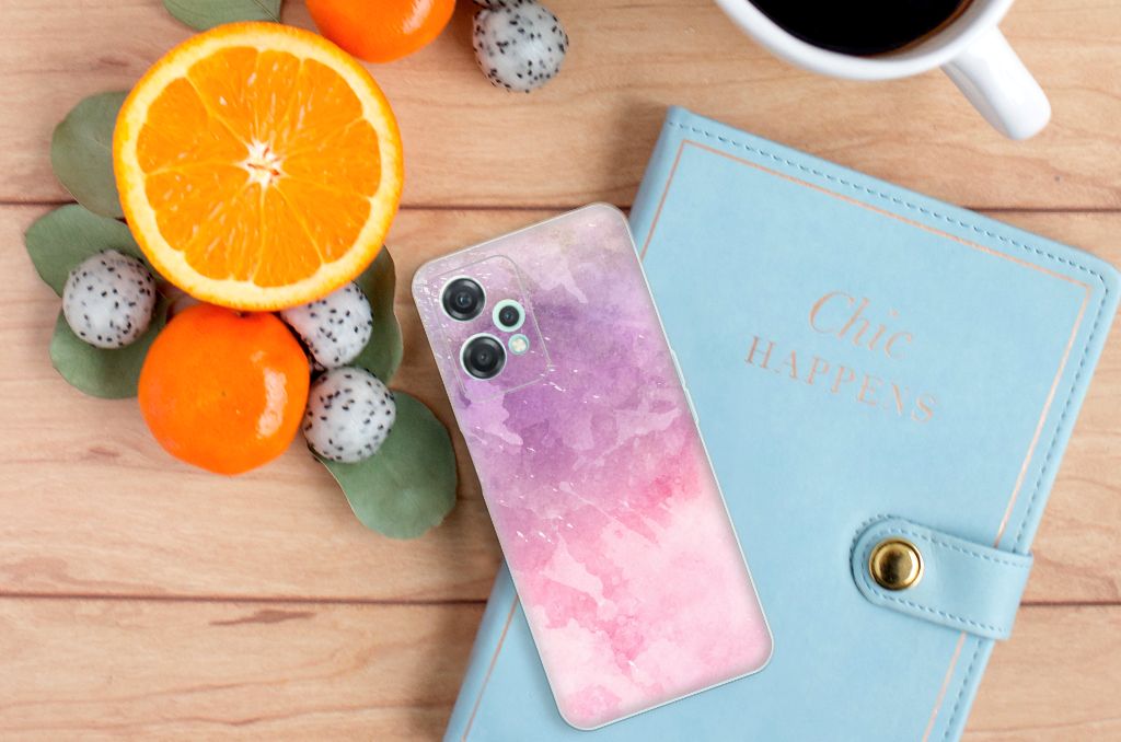 Hoesje maken OnePlus Nord CE 2 Lite Pink Purple Paint B2C Telecom