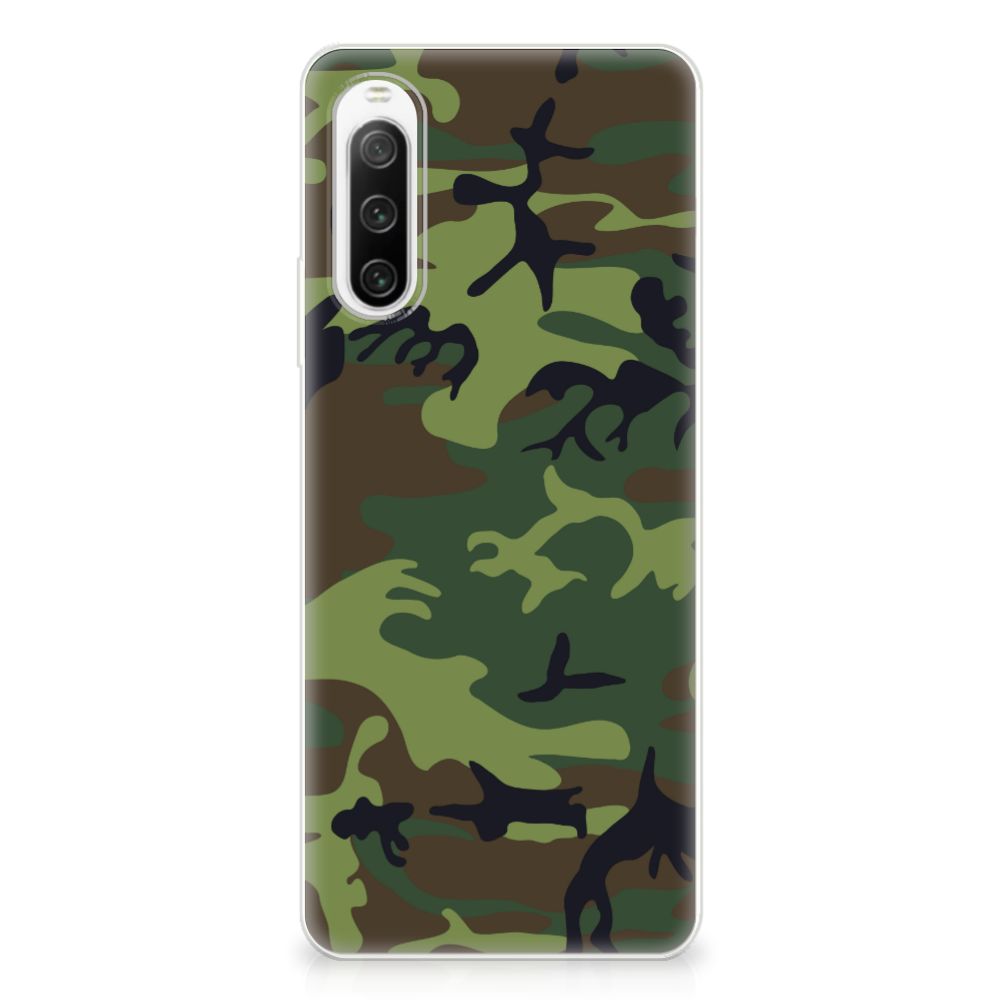 Sony Xperia 10 IV TPU bumper Army Dark