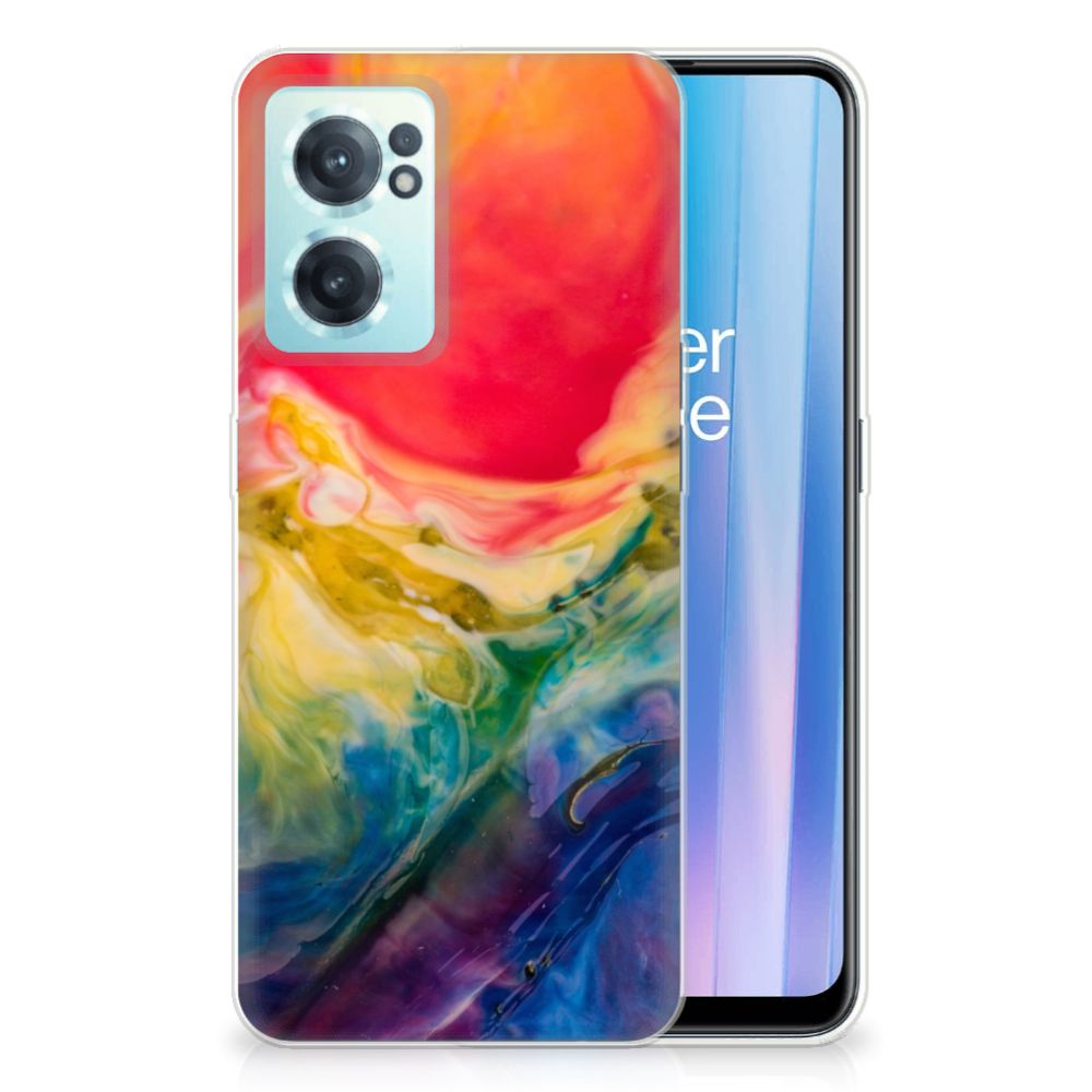 Hoesje maken OnePlus Nord CE 2 5G Watercolor Dark B2C Telecom