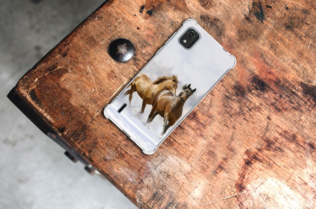 Nokia C2 2nd Edition Case Anti-shock Paarden