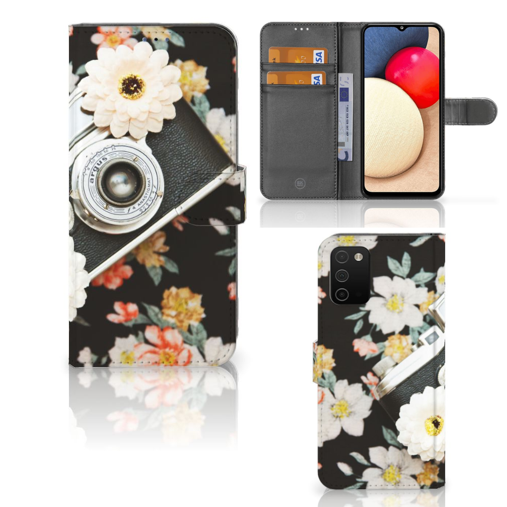 Samsung Galaxy A03s Telefoonhoesje met foto Vintage Camera