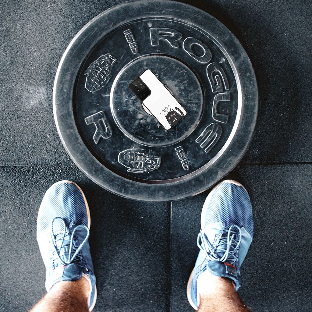 Samsung Galaxy S21 Ultra Hoesje Cat Good Day B2C Telecom