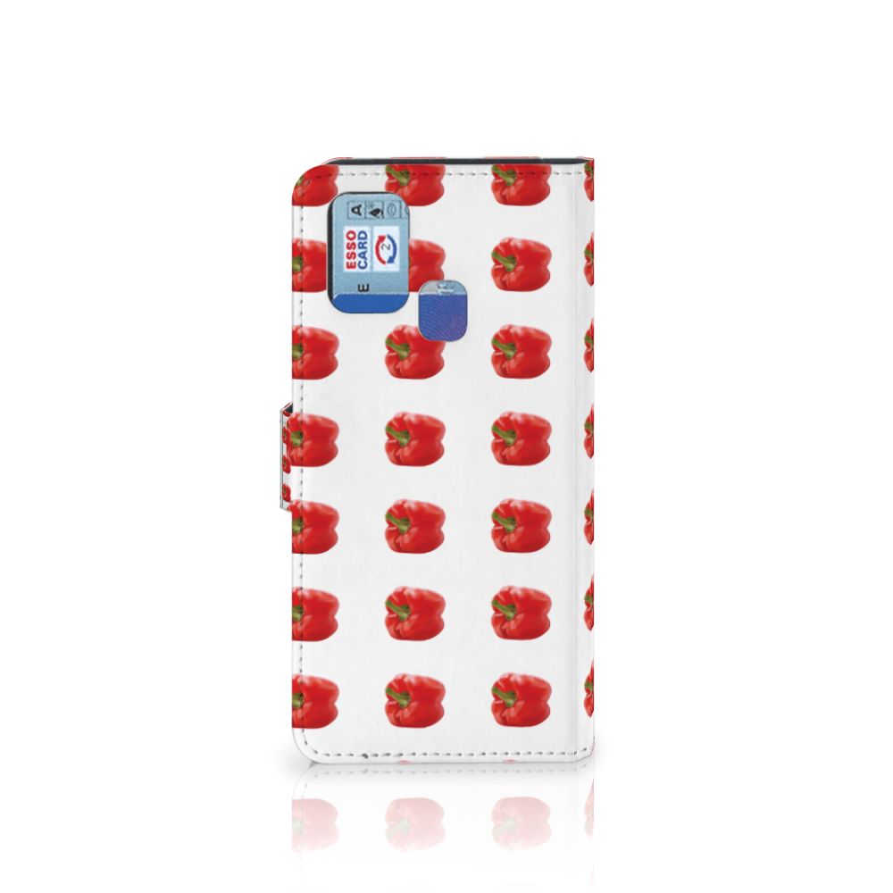 Samsung Galaxy M31 Book Cover Paprika Red