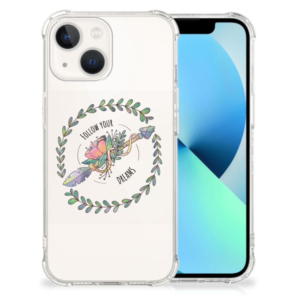 iPhone 13 Stevig Bumper Hoesje Boho Dreams B2C Telecom
