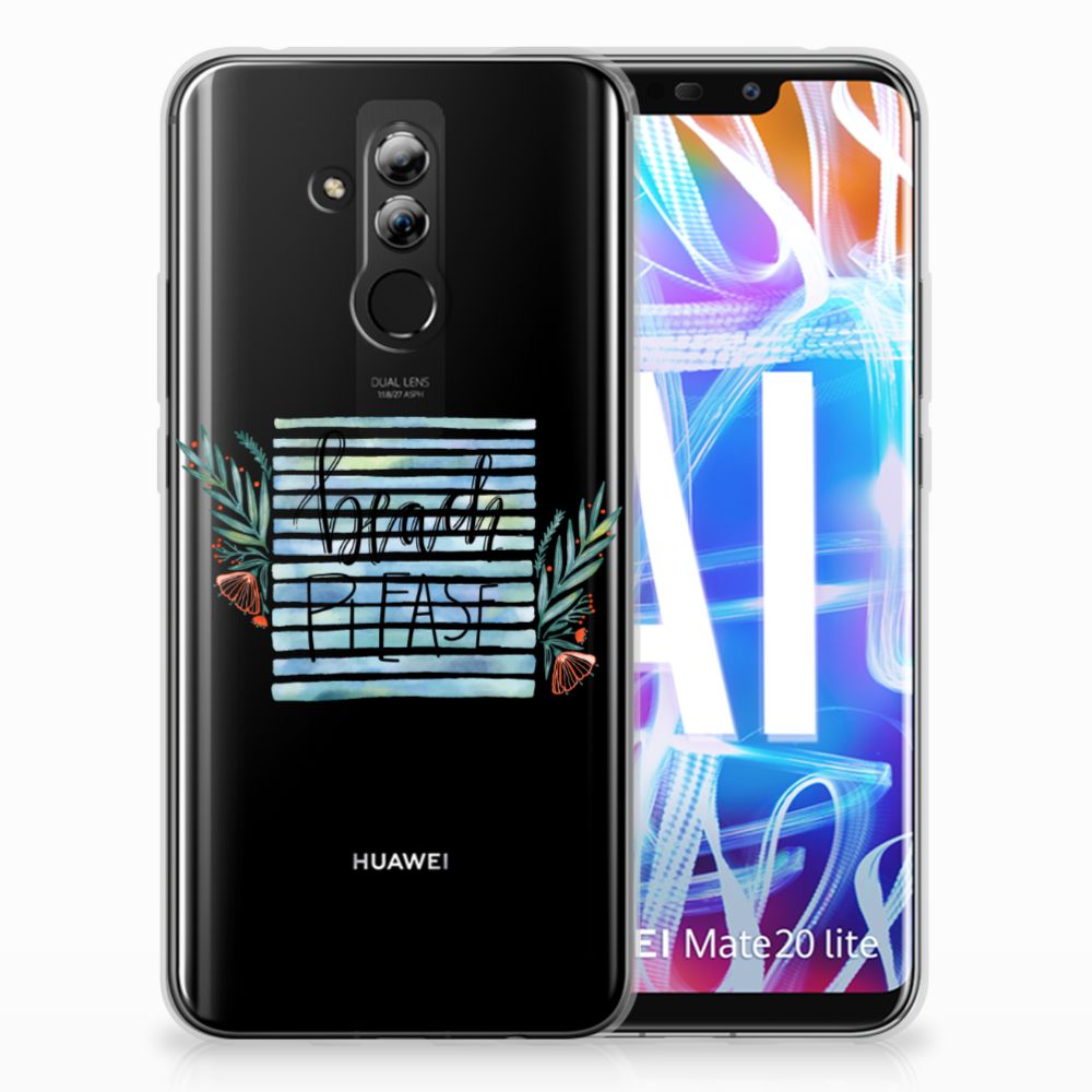 Huawei Mate 20 Lite Telefoonhoesje met Naam Boho Beach