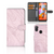 Samsung Galaxy M11 | A11 Bookcase Marble Pink - Origineel Cadeau Vriendin