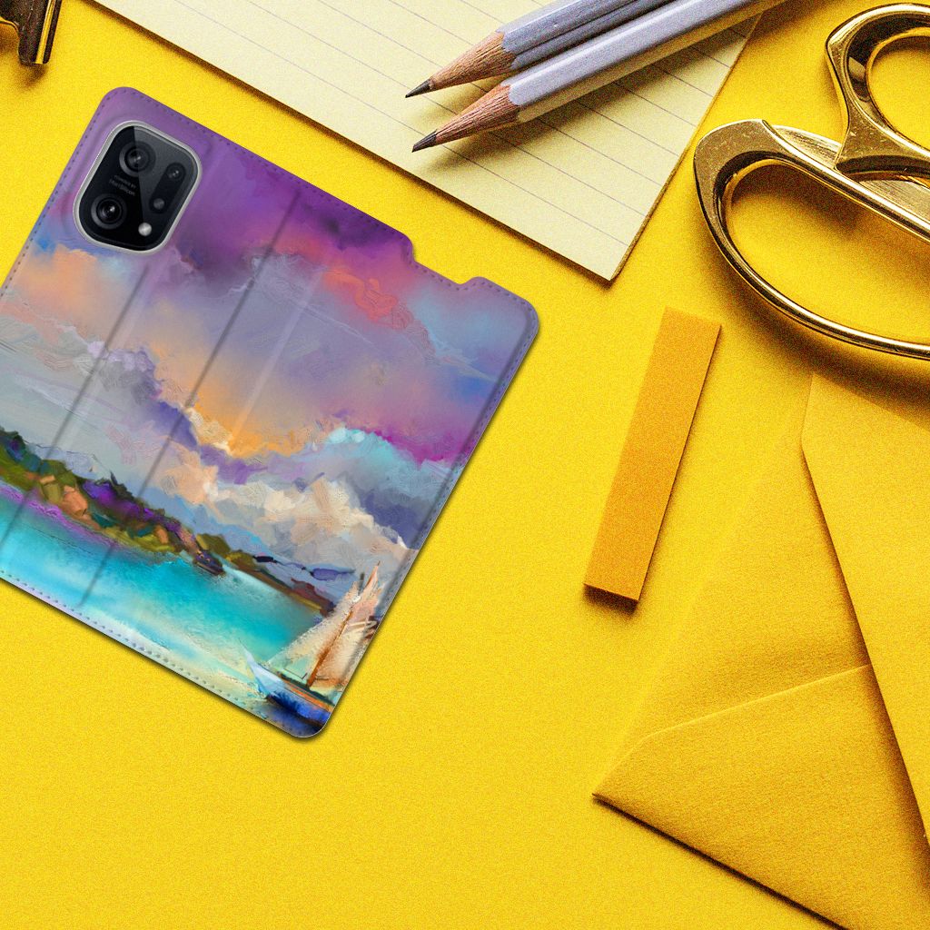 Bookcase OPPO Find X5 Boat - B2C Telecom