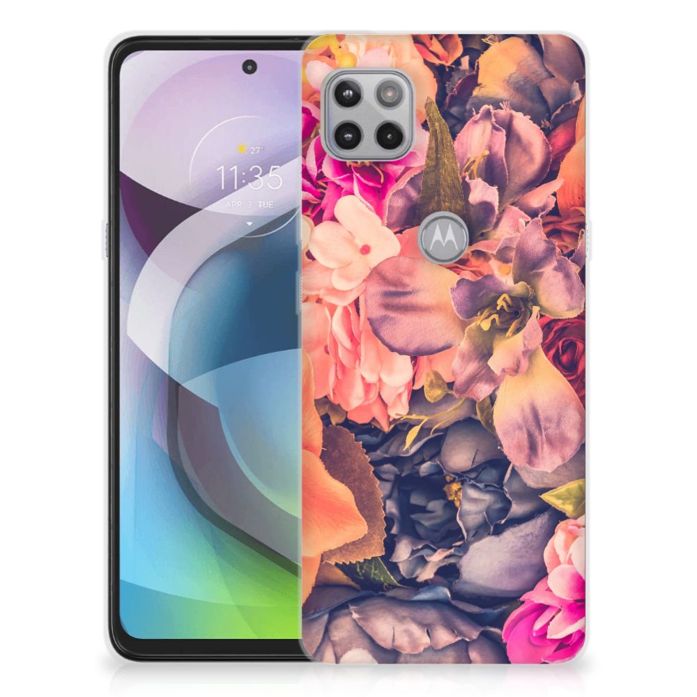 Motorola Moto G 5G TPU Case Bosje Bloemen B2C Telecom