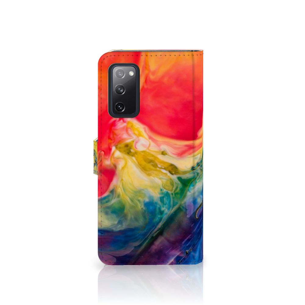 Hoesje Samsung Galaxy S20 FE Watercolor Dark