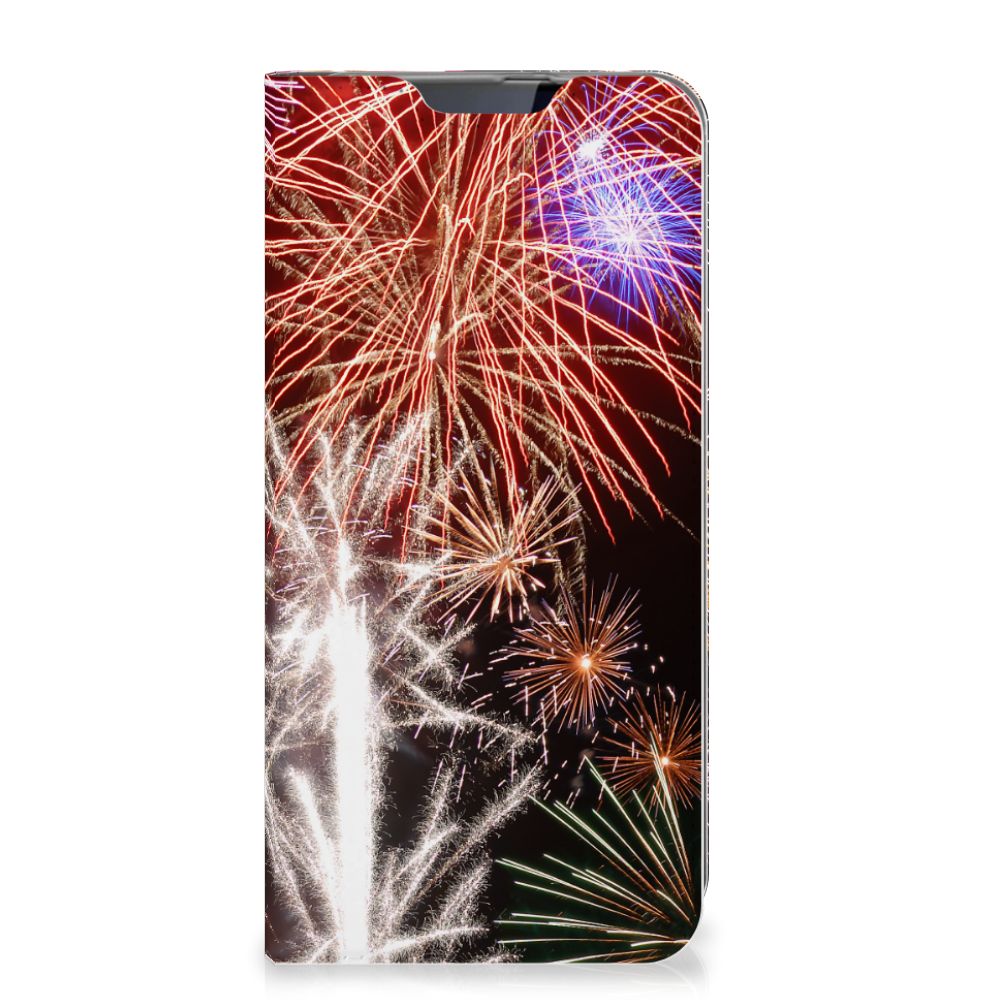 Samsung Galaxy A60 Hippe Standcase Vuurwerk
