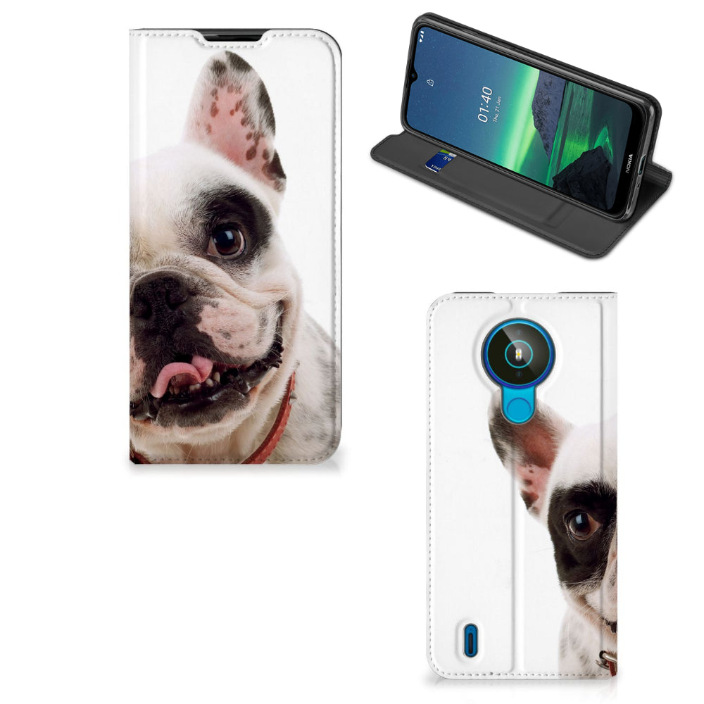 Nokia 1.4 Hoesje maken Franse Bulldog