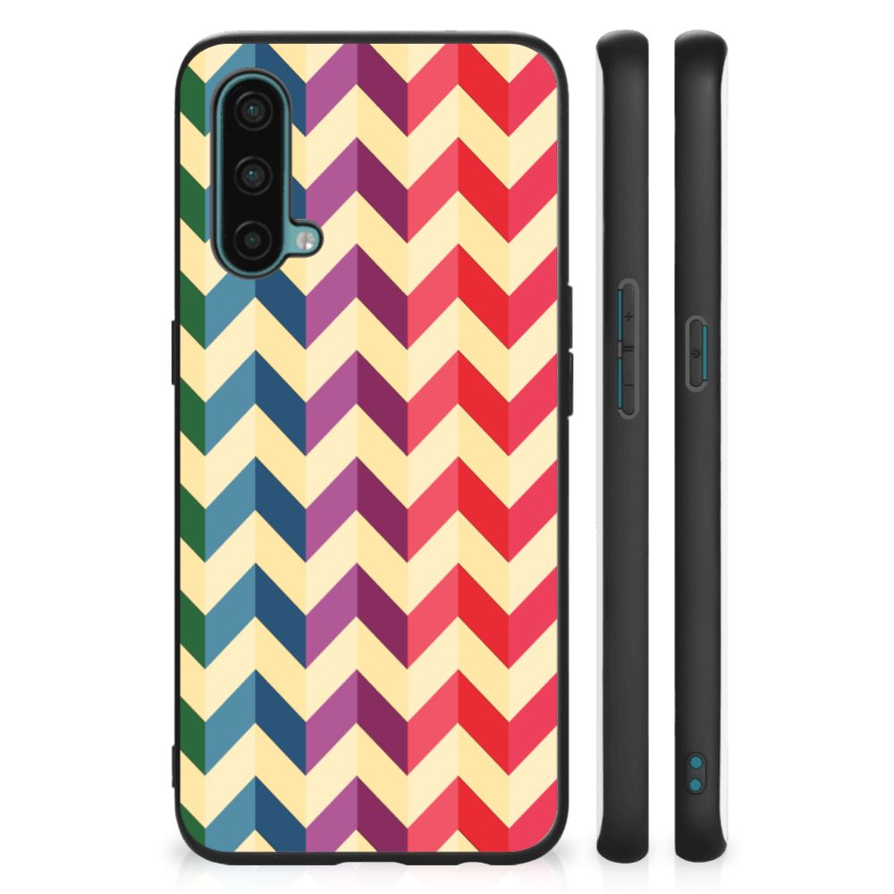 OnePlus Nord CE 5G Back Case Zigzag Multi Color B2C Telecom