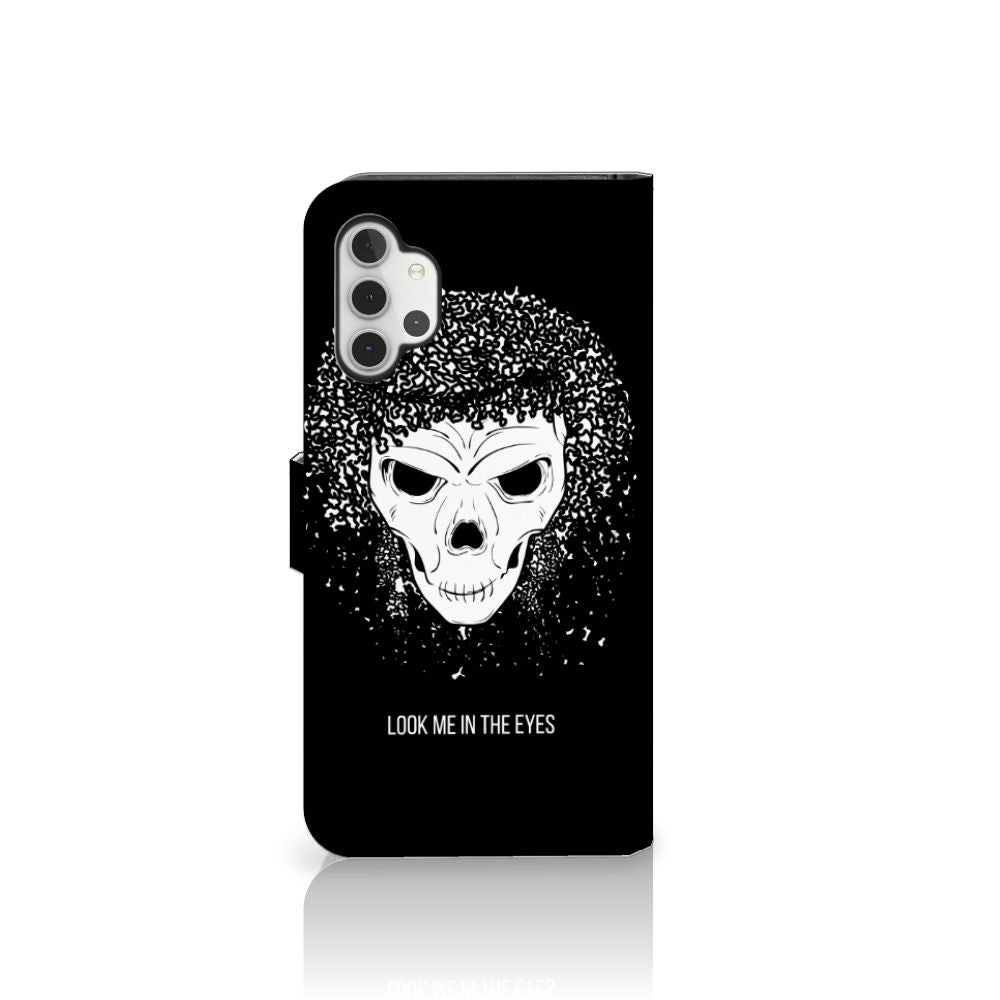 Telefoonhoesje met Naam Samsung Galaxy A32 4G Skull Hair