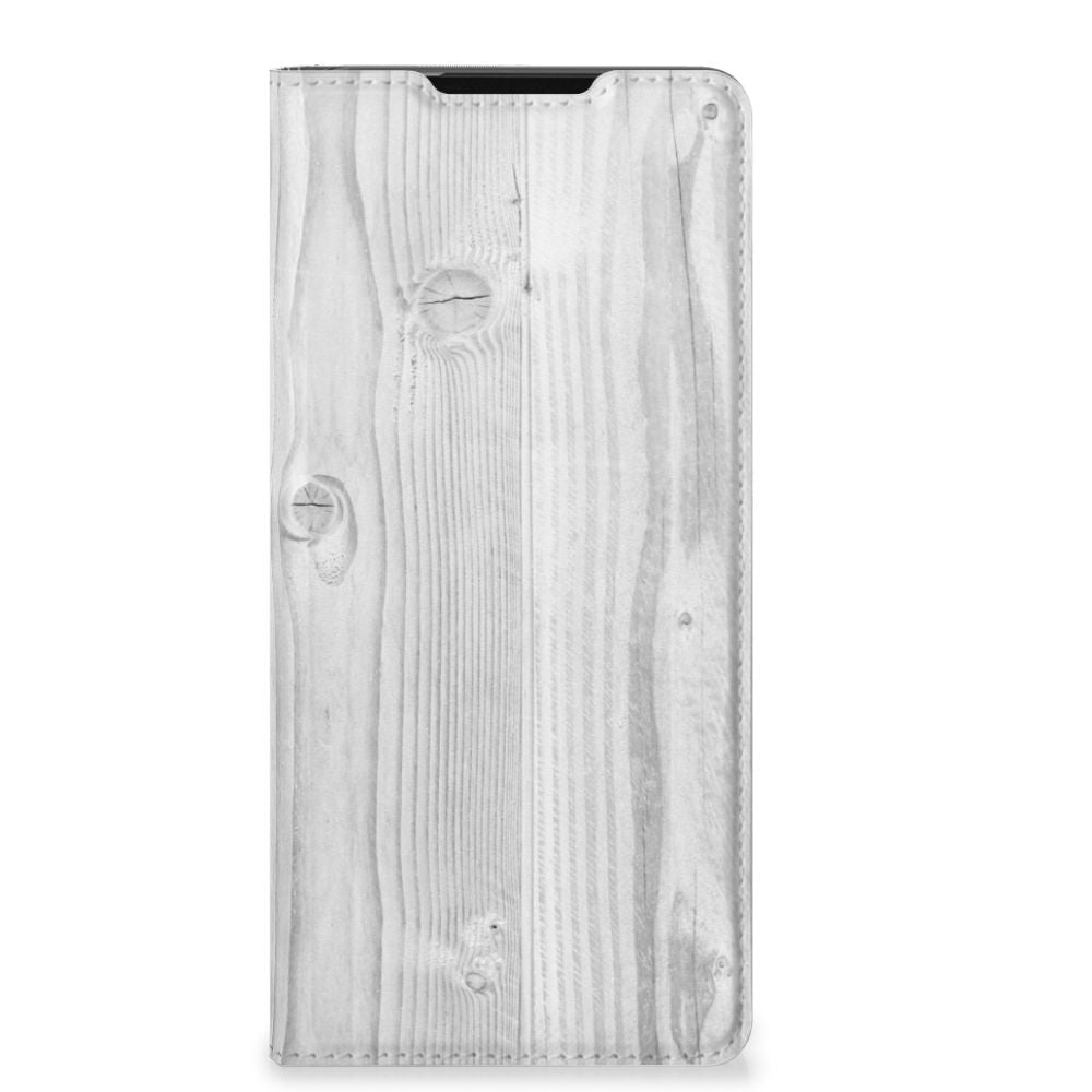 Samsung Galaxy S21 Ultra Book Wallet Case White Wood - B2C Telecom
