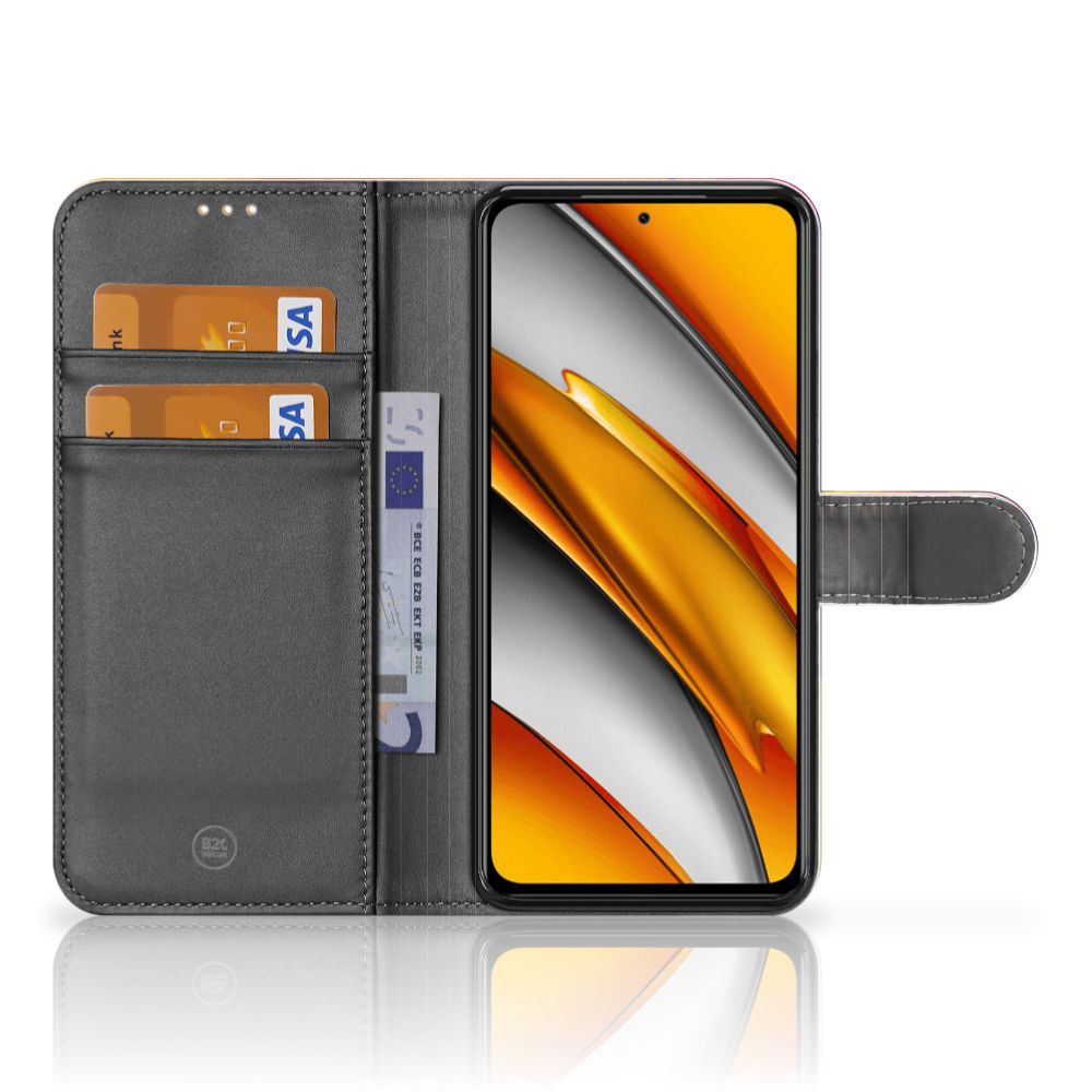 Poco F3 | Xiaomi Mi 11i Book Case Polygon Color