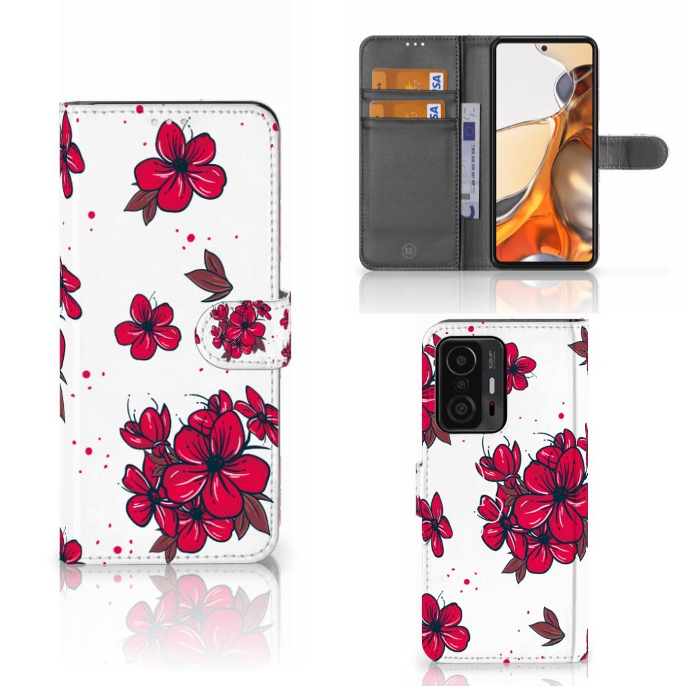 Xiaomi 11T | 11T Pro Hoesje Blossom Red