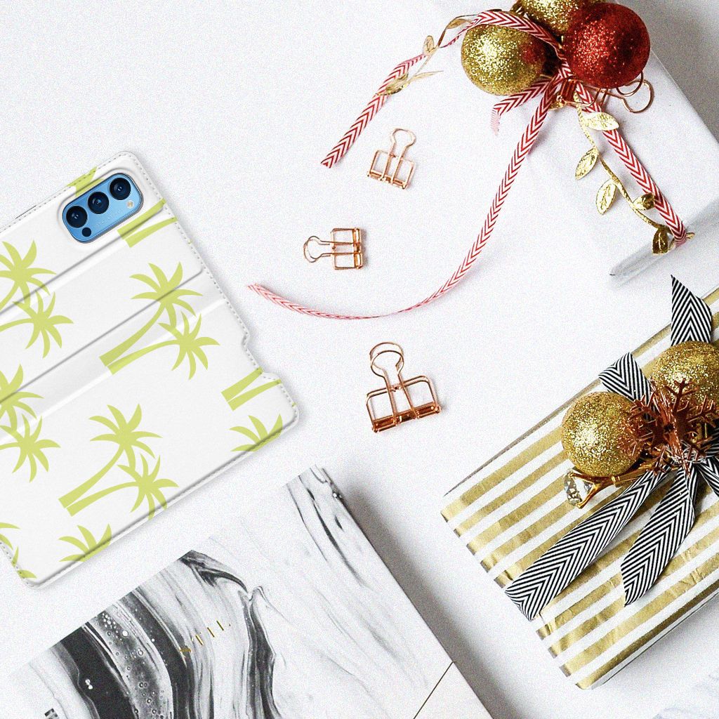 OPPO Reno4 Pro 5G Smart Cover Palmtrees - B2C Telecom