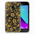 Samsung Galaxy Xcover 4 | Xcover 4s TPU Case Gouden Bloemen