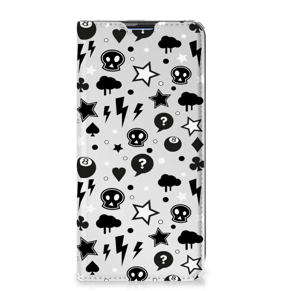 Mobiel BookCase Xiaomi Redmi K20 Pro Silver Punk - B2C Telecom